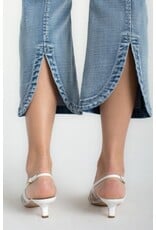 Liverpool Los Angeles Liverpool Gia Glider Crop Flare with Tulip Back Slit