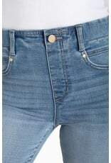 Liverpool Los Angeles Liverpool Gia Glider Crop Flare with Tulip Back Slit