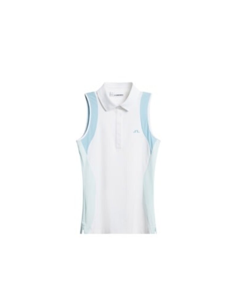 J.LINDEBERG - US J Lindeberg Krissi Sleeveless Polo White