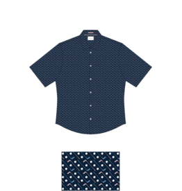 7 Diamonds 7Diamonds Marine Short Sleeve Shirt Navy