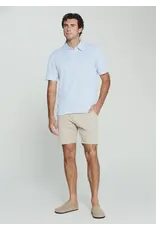 7 Diamonds 7Diamonds Aires Short Sleeve Polo Light Blue