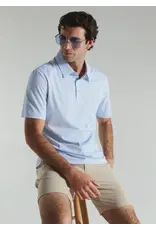 7 Diamonds 7Diamonds Aires Short Sleeve Polo Light Blue