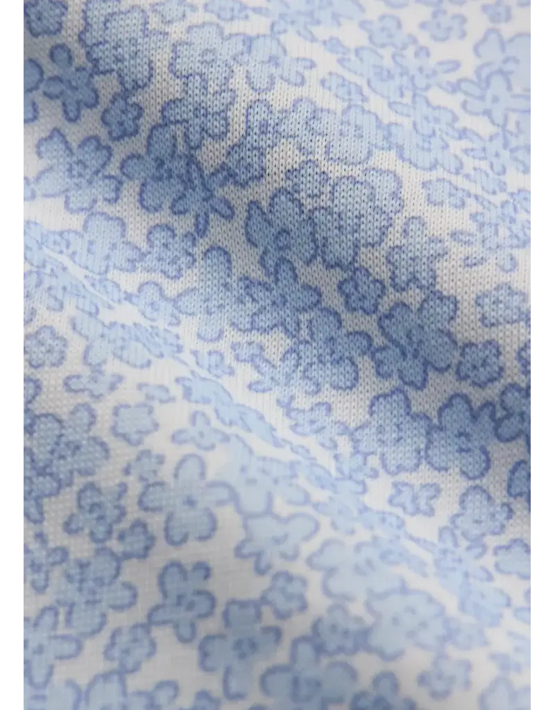 7 Diamonds 7Diamonds Aires Short Sleeve Polo Light Blue