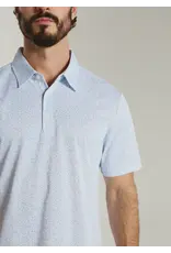 7 Diamonds 7Diamonds Driftline Short Sleeve Polo Light Blue