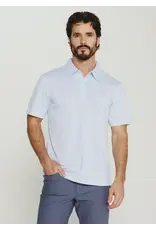 7 Diamonds 7Diamonds Driftline Short Sleeve Polo Light Blue