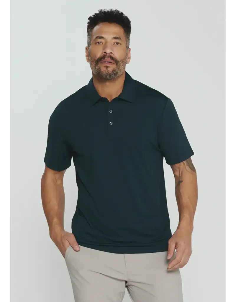 7 Diamonds 7Diamonds Reeve Short Sleeve Polo Petrol Navy
