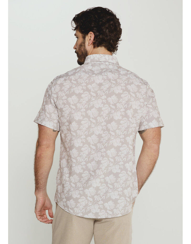 7 Diamonds 7Diamonds Lucien Short Sleeve Shirt Taupe