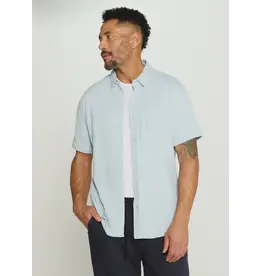 7 Diamonds 7Diamonds Bennet 4-Way Stretch Shirt Island Blue