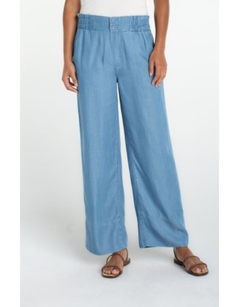 Liverpool Los Angeles Liverpool Cinch Waist Hi-rise Pull On Pant 28in inseam