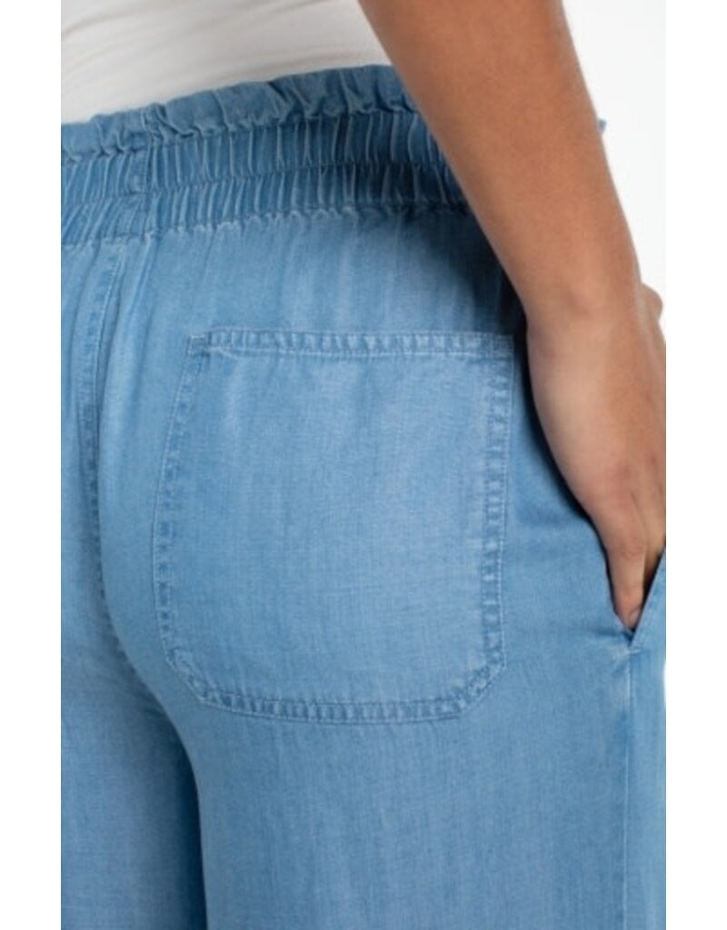 Liverpool Los Angeles Liverpool Cinch Waist Hi-rise Pull On Pant 28in inseam