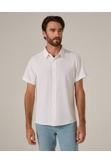 7 Diamonds 7Diamonds Barnes Short Sleeve Shirt White
