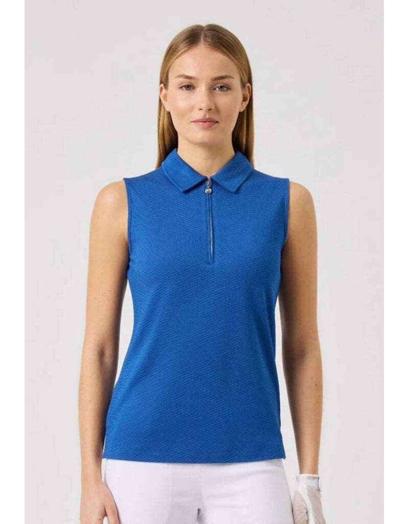 Daily Sports Daily Sports Peoria Sleeveless Polo Mid Blue