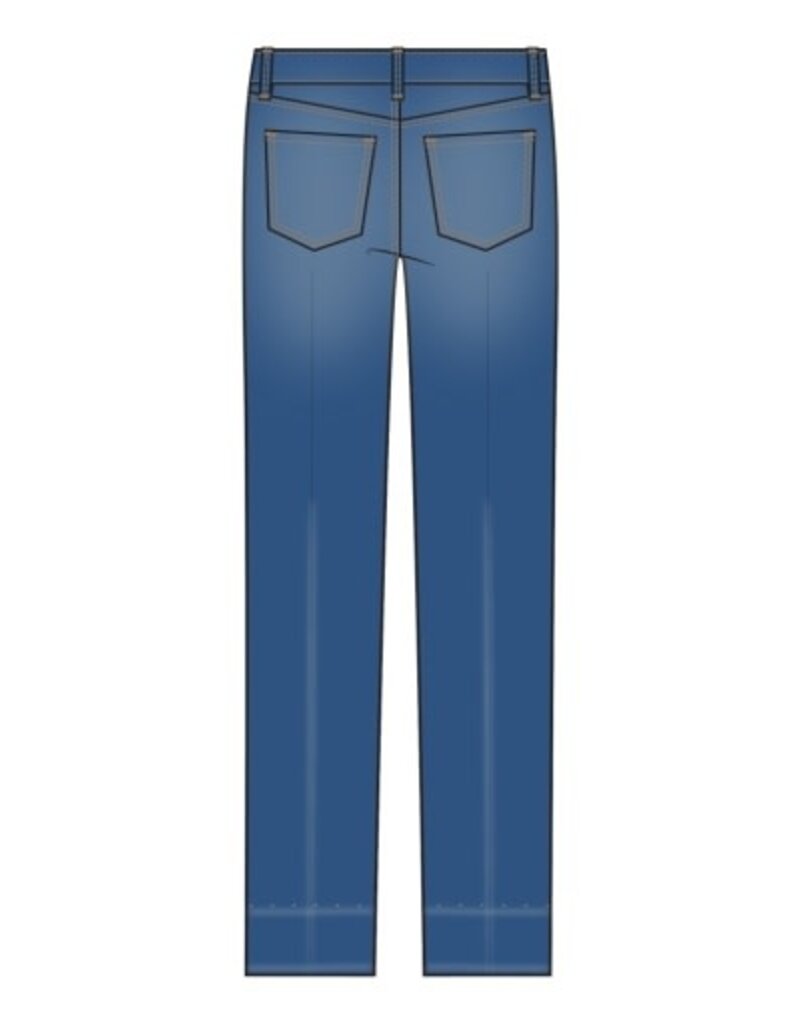 Liverpool Los Angeles Liverpool Kennedy Crop Straight with Blind Hem