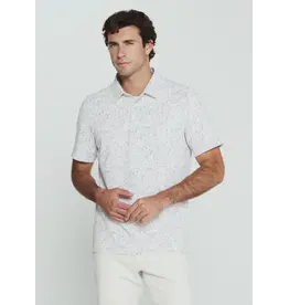 7 Diamonds 7Diamonds Ellison Short Sleeve Polo Natural