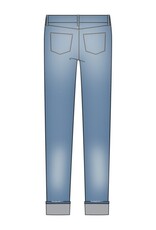 Liverpool Los Angeles Liverpool Marley Girlfriend Cuffed 27 rolled/30 ins campus