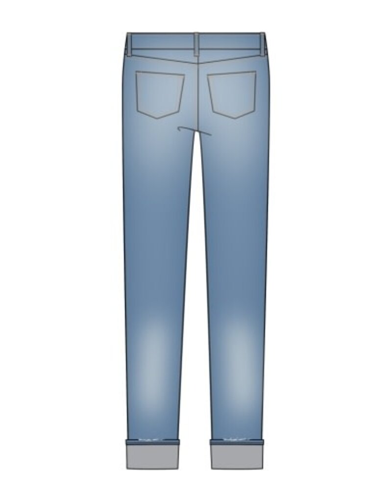 Liverpool Los Angeles Liverpool Marley Girlfriend Cuffed 27 rolled/30 ins campus