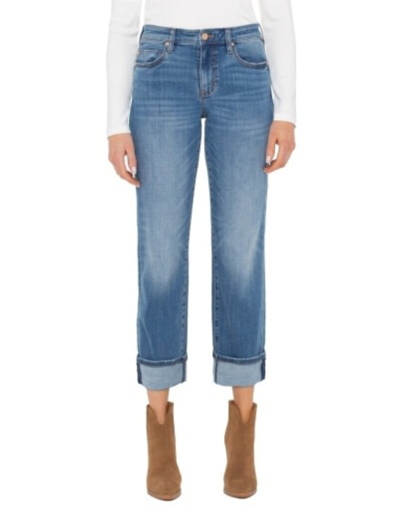 Liverpool Los Angeles Liverpool Marley Girlfriend Cuffed 27 rolled/30 ins campus