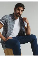 7 Diamonds 7Diamonds Mulberry Short Sleeve Shirt Navy