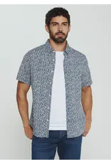 7 Diamonds 7Diamonds Mulberry Short Sleeve Shirt Navy