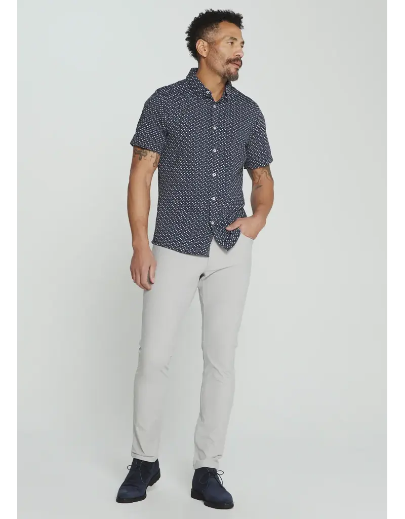 7 Diamonds 7Diamonds Marine Short Sleeve Shirt Navy