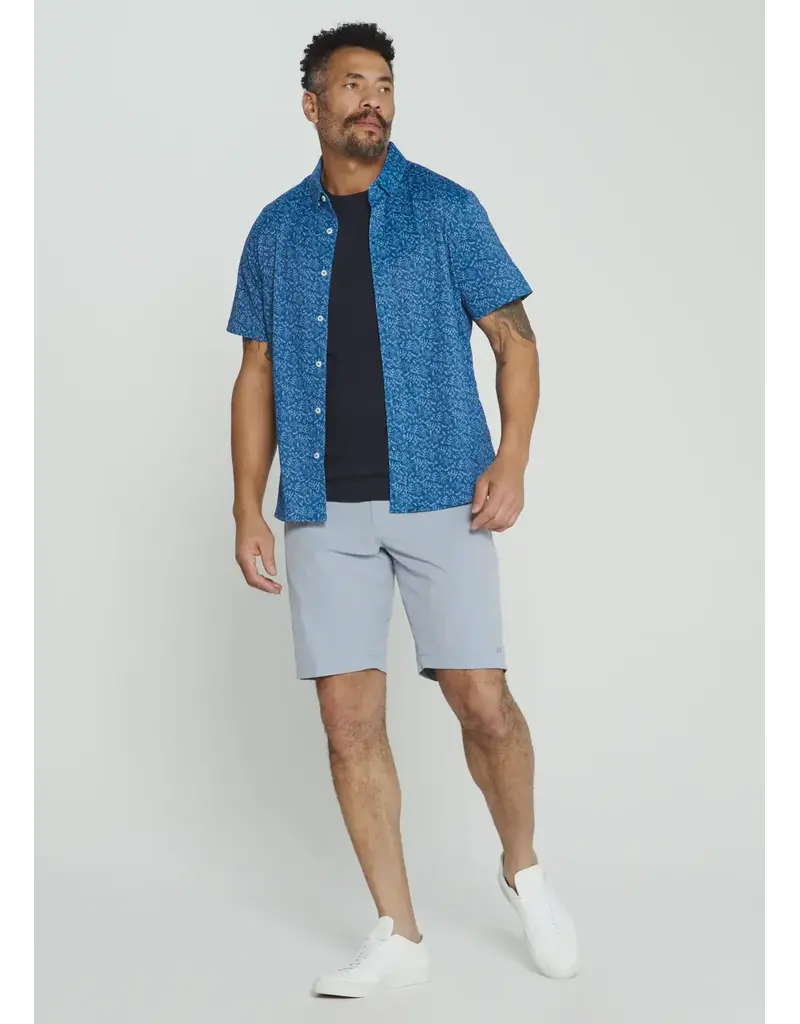 7 Diamonds 7Diamonds Eden Short Sleeve Shirt Island Blue