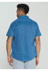7 Diamonds 7Diamonds Eden Short Sleeve Shirt Island Blue