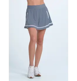 Lucky In Love Lucky in Love Seersucker Pocket Skort Midnight