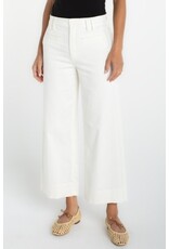 Liverpool Los Angeles Liverpool Hi-rise Crop Wide Leg with Welt Pockets 26" inseam