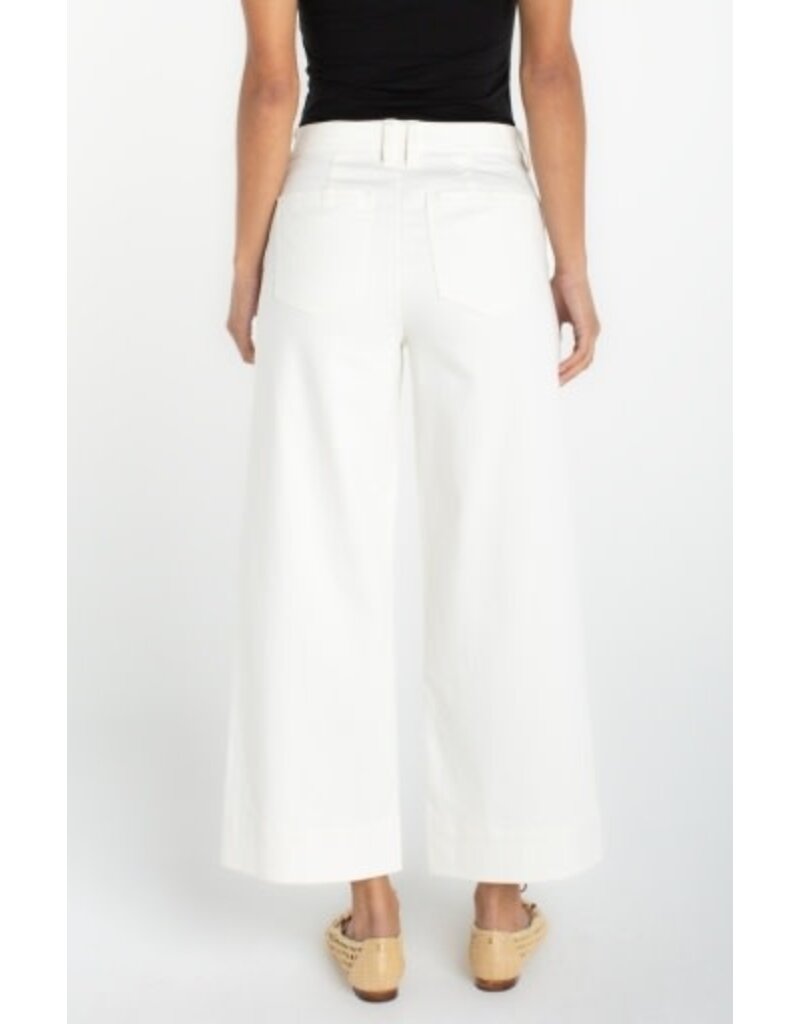 Liverpool Los Angeles Liverpool Hi-rise Crop Wide Leg with Welt Pockets 26" inseam