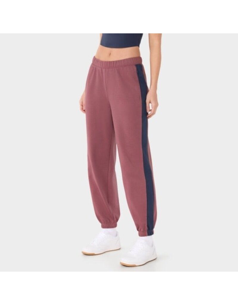 Thirty Three Threads Tavi French Terry Contrast Sweatpant Deep Ember Navy