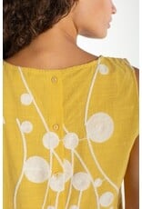 Liverpool Los Angeles Liverpool Sleeveless Button Back Woven Top