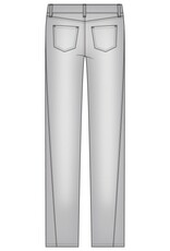 Liverpool Los Angeles Liverpool Kennedy Straight w/ Seaming Detail and Slit