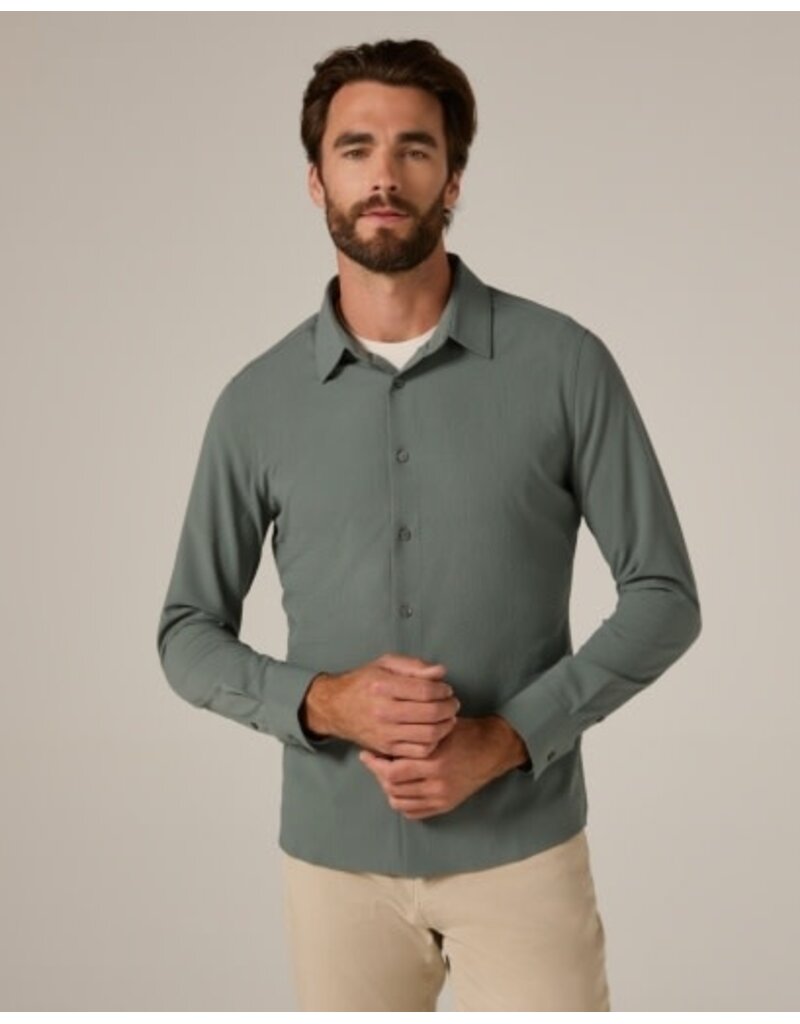 7 Diamonds 7Diamonds Drayton Long Sleeve Shirt Basil