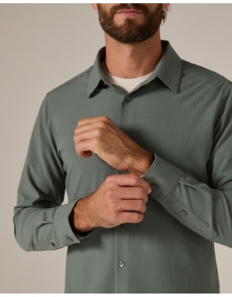 7 Diamonds 7Diamonds Drayton Long Sleeve Shirt Basil