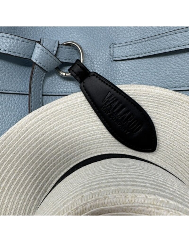 Wallaroo Hat Company Wallaroo Hat Clip Black Leather