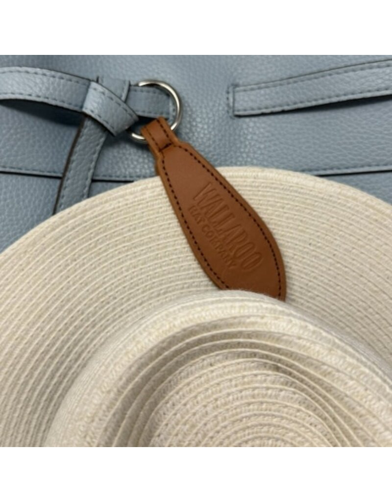 Wallaroo Hat Company Wallaroo Hat Clip Brown Leather