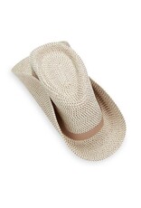 Wallaroo Hat Company Wallaroo Petite Charlie Hat Ivory/Taupe