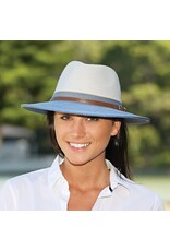 Wallaroo Hat Company Wallaroo Kristy Hat Ivory/Ice Blue