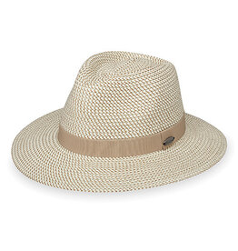 Wallaroo Hat Company Wallaroo Charlie Hat Ivory/Taupe