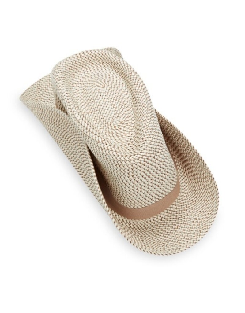 Wallaroo Hat Company Wallaroo Charlie Hat Ivory/Taupe