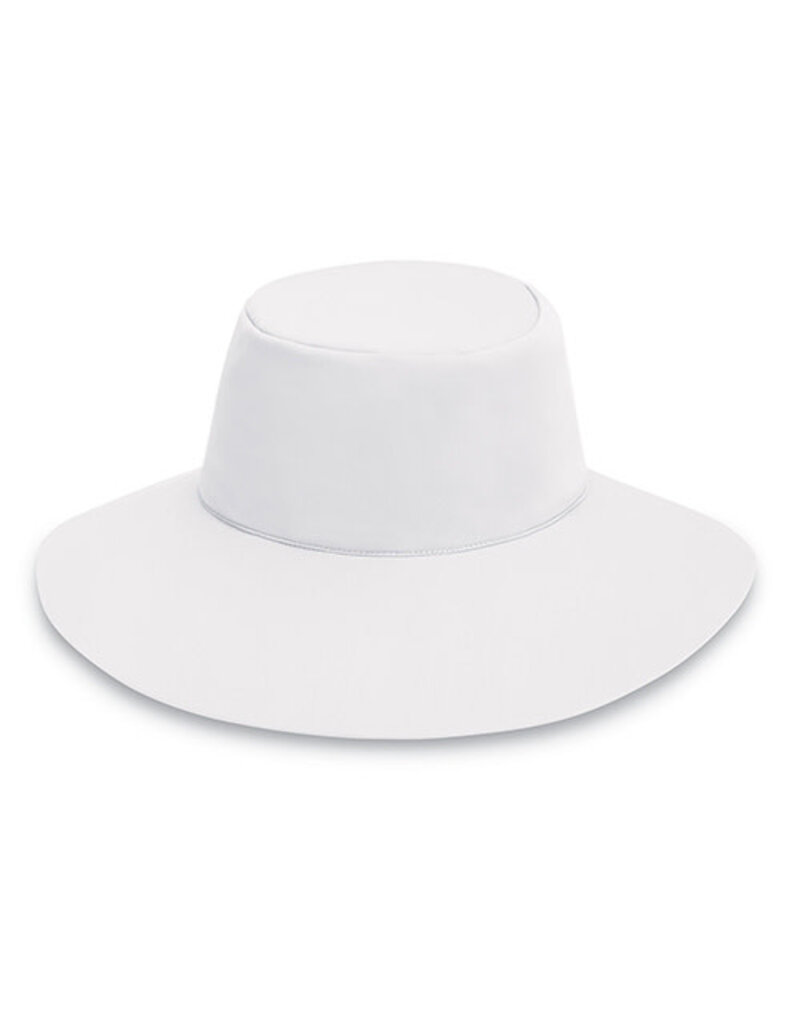 Wallaroo Hat Company Wallaroo Aqua Hat White