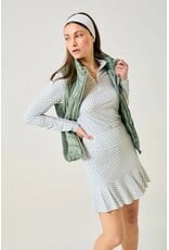 GGblue GGblue Georgia Long Sleeve Mock Lush Lattice