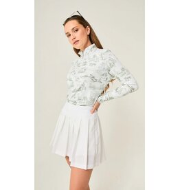 GGblue GGblue Georgia Ice Long Sleeve Mock Country Club Toile