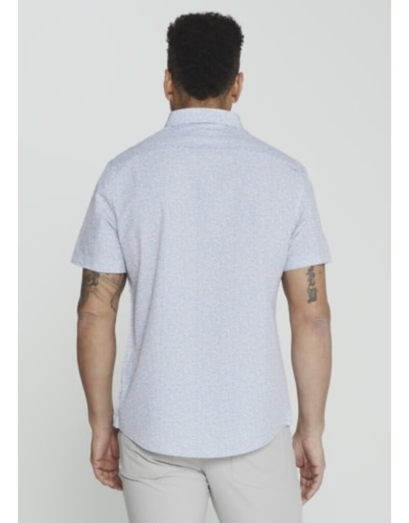 7 Diamonds 7Diamonds Olivier Short Sleeve Shirt Stone Blue