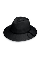 Wallaroo Hat Company Wallaroo Victoria Fedora Black