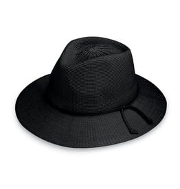 Wallaroo Hat Company Wallaroo Victoria Fedora Black
