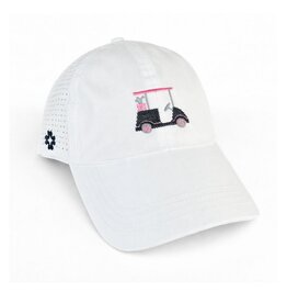 Vimhue Vimhue Sun Goddess Tuck In Navy/Pink Golf Cart Cross Stitch