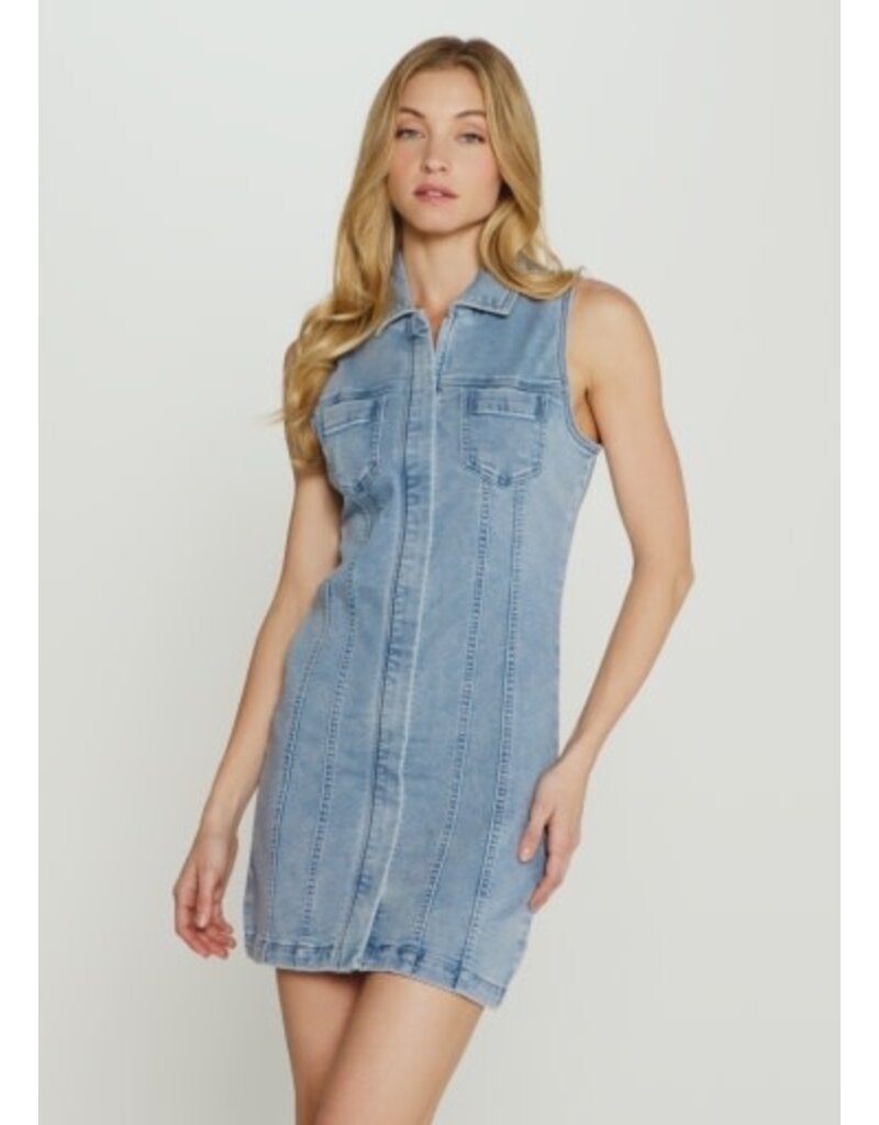 7 Diamonds 7Diamonds Generation Denim Mini Dress