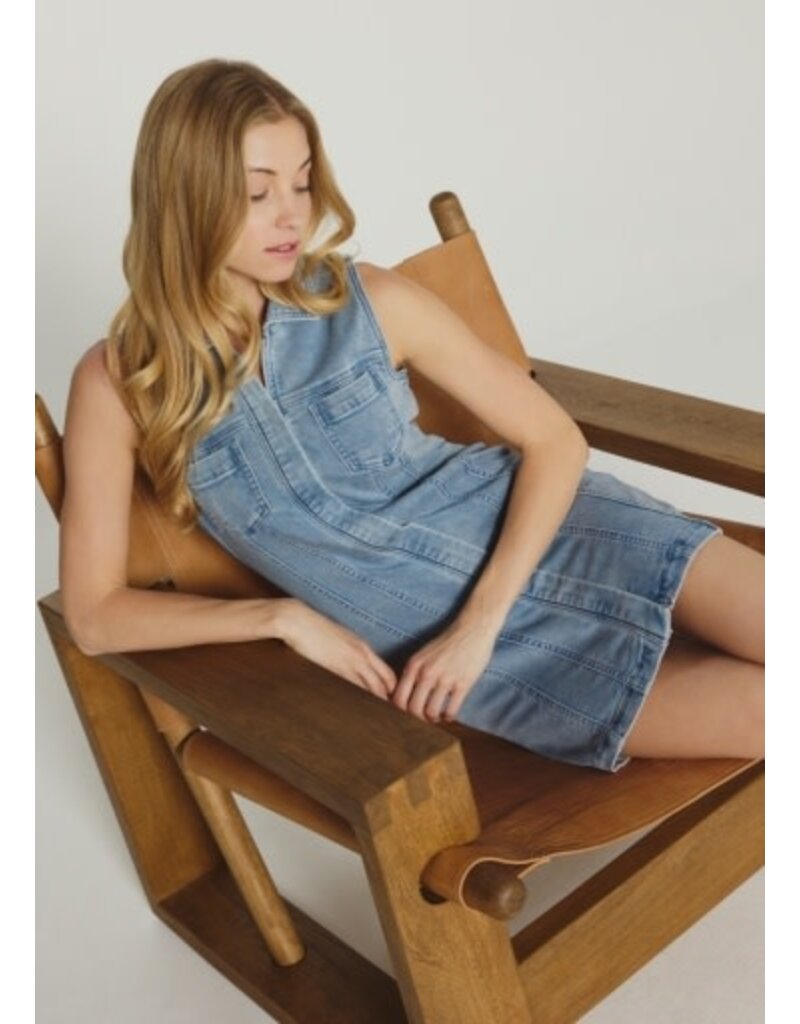 7 Diamonds 7Diamonds Generation Denim Mini Dress