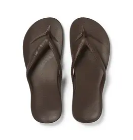 Archies Archies Arch Support Flip Flop Brown